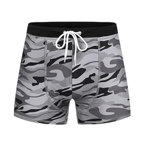 Men's camouflage print swimming shorts casual fashion swim trunk quick-drying swim boxer