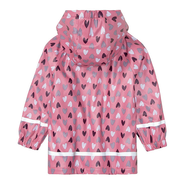 Girls Windproof Waterproof Hooded Fleece Outwear Kids Casual Coats thick Autumn Winter Children's Clothing 